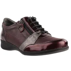 Suave Shoes<Walking Shoes - Lacey - Burgundy