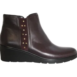 Dubarry Boots<Suave Wedge Ankle Boots - Joss - Burgundy