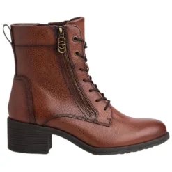 Tamaris Boots<Block Heeled Ankle Boots-25130-43-Tan