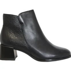 Tamaris Boots<Block Heeled Ankle Boots - 25313-29 - Dark Navy
