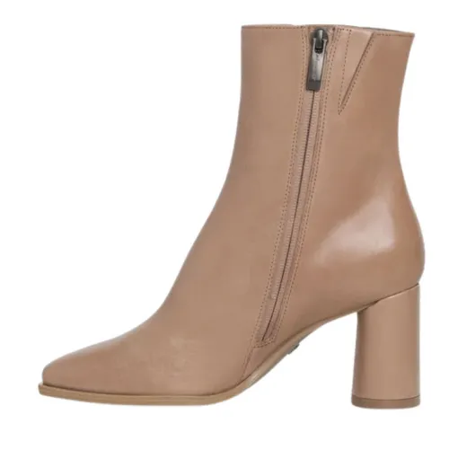 Tamaris Boots<Block Heeled Ankle Boots - 25361-29 - Taupe