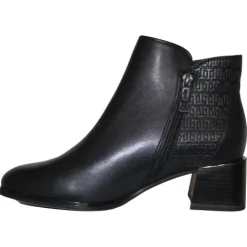 Tamaris Boots<Block Heeled Ankle Boots - 25313-29 - Dark Navy