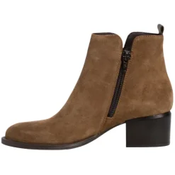 Tamaris Boots<Block Heeled Ladies Ankle Boots - 25018-41 - Brown
