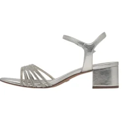 Tamaris Heels<Block Heeled Sandals - 28248-44 - Silver