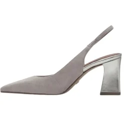 Tamaris Heels<Block Heeled Sling-Backs - 29633-44 - Grey