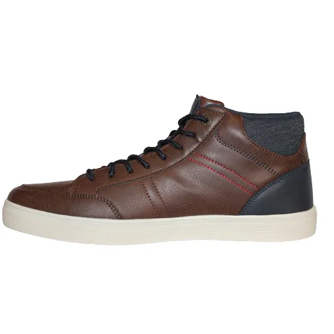 Tommy Bowe Trainers<Hi Top Trainers - Wyn Jones - Brown