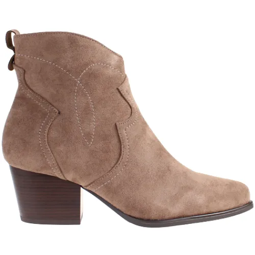 Tommy Bowe Boots<Ladies Ankle Boots- Holey - Brown