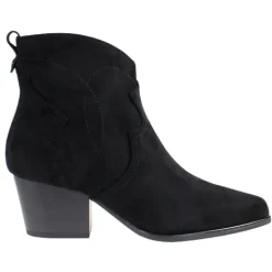 Tommy Bowe Boots<Ladies Ankle Boots - Holey - Black