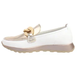 Tommy Bowe Shoes<Ladies Loafers - Javelet - Cream/ Gold