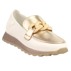 Tommy Bowe Shoes<Ladies Loafers - Javelet - Cream/ Gold