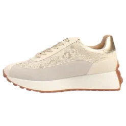 Tommy Bowe Trainers<Ladies Trainers - Barford - Cream/ Gold