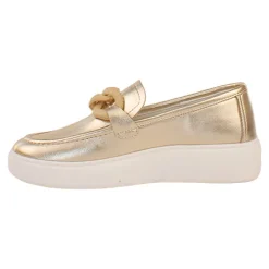 Tommy Bowe Shoes<Ladies Wedge Loafers - Budds - Gold