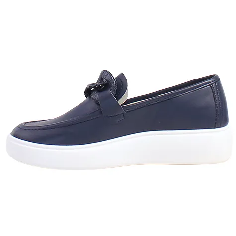 Tommy Bowe Shoes<Ladies Wedge Loafers - Budds - Navy