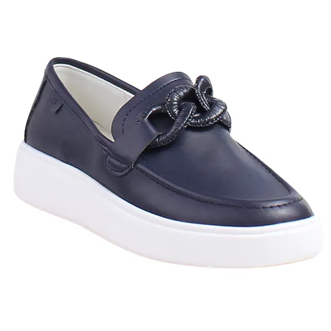 Tommy Bowe Shoes<Ladies Wedge Loafers - Budds - Navy