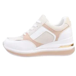 Tommy Bowe Trainers<Ladies Wedge Trainers - Gunter - White/Cream