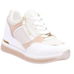Tommy Bowe Trainers<Ladies Wedge Trainers - Gunter - White/Cream