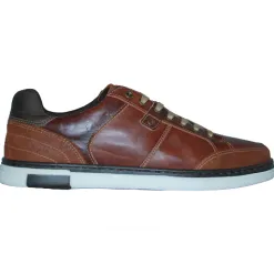 Tommy Bowe Trainers<Mens Leather Trainer - Tupou - Tan