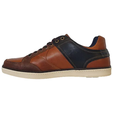 Tommy Bowe Trainers<Mens Leather Trainer - Polledri - Tan