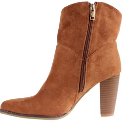 Una Healy Boots<Western Boots - Famous Foe - Tan Suede