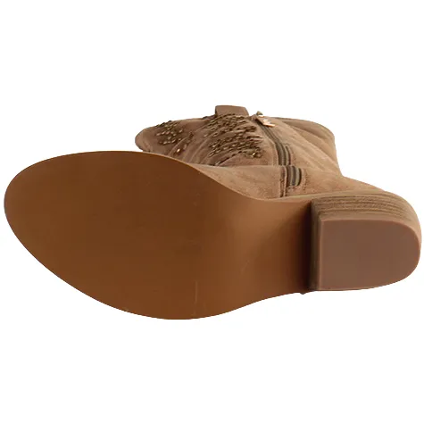 Una Healy Boots<Western Mid Boots - Nine to Five - Beige