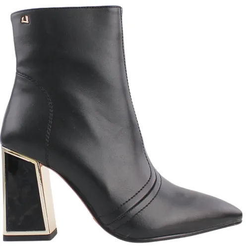 Una Healy Boots<Block Heeled Ankle Boots - Tiny Dancer - Black