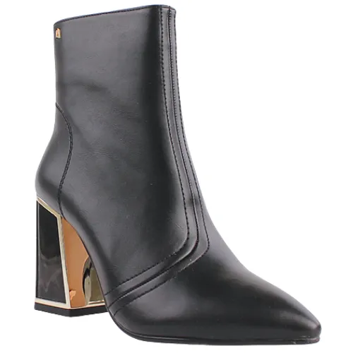 Una Healy Boots<Block Heeled Ankle Boots - Tiny Dancer - Black