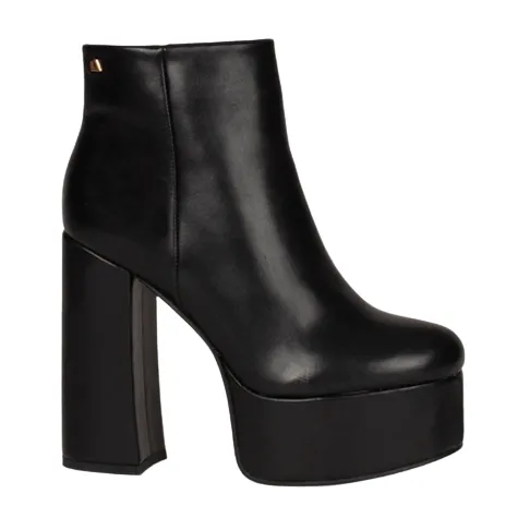 Una Healy Boots<Block Heeled Platform Boots - Girl Crush - Black