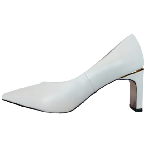 Una Healy Heels<Block Heeled Shoes - Your Song - White