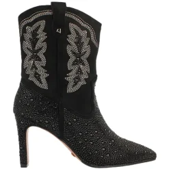 Una Healy Boots<Dressed Heeled Ankle Boots - Rainmaker - Black
