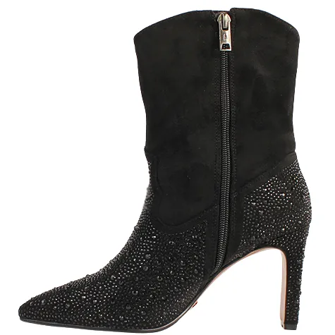 Una Healy Boots<Dressed Heeled Ankle Boots - Rainmaker - Black