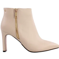 Una Healy Boots<Dressy Heeled Ankle Boots - Love Song - Beige