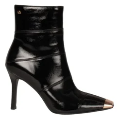 Una Healy Boots<Dressy Heeled Ankle Boots- Feel So Real - Black