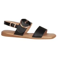 Una Healy Sandals<Flat Sandals- One In A Million - Black