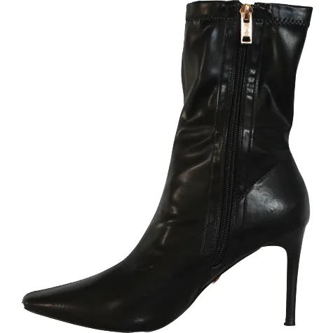 Una Healy Boots<Heeled Mid Boots - Words By Heart - Black