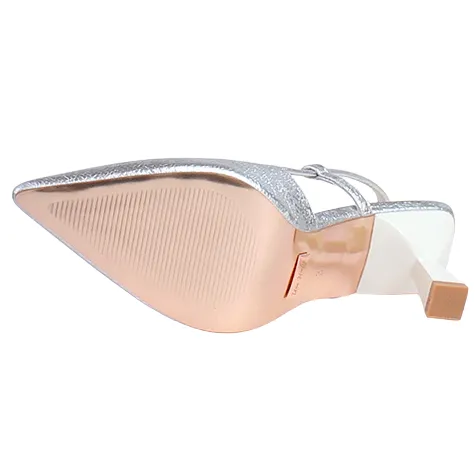 Una Healy Heels<Heeled Slingbacks - Its Funky - Silver