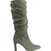 Una Healy Boots<Knee Boots - Famous Five - Green