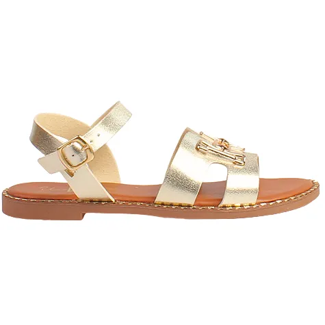 Una Healy Sandals<Ladies Flat Sandals - Viva/Driftin - Gold
