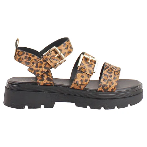 Una Healy Sandals<Ladies Sandals - Something - Leopard