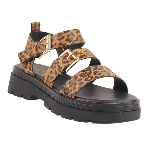 Una Healy Sandals<Ladies Sandals - Something - Leopard