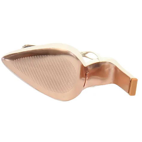 Una Healy Heels<Ladies SlingBack Heels - Shake Em Down Baby - Beige