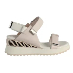 Una Healy Sandals<Ladies Wedge Sandals - Love Will Never - Nude