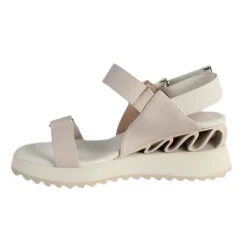 Una Healy Sandals<Ladies Wedge Sandals - Love Will Never - Nude