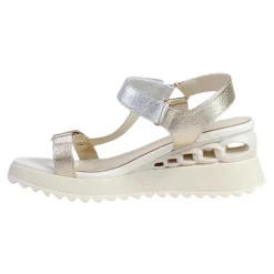Una Healy Sandals<Ladies Wedge Sandals - Springston - Metallic