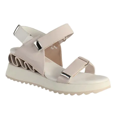 Una Healy Sandals<Ladies Wedge Sandals - Love Will Never - Nude