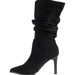 Una Healy Boots<Mid Boots - Famous Stars - Black