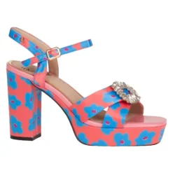 Una Healy Heels<Platform Sandals - Feels So Right - Pink/Blue