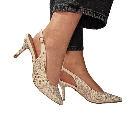 Una Healy Heels<Slingback Heels - Dont Know Why - Gold