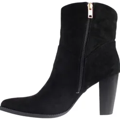 Una Healy Boots<Western Boots - Famous Foe - Black Suede
