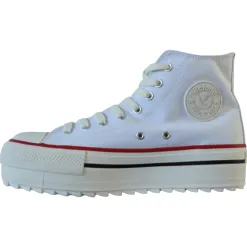 Victoria Boots<Chunky Hi Top Trainers - 1061121 TRIBU - White