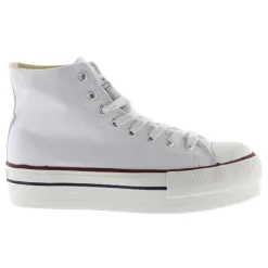 Victoria Boots<Hi Top Platform Trainers - 1061101 Tribu - White